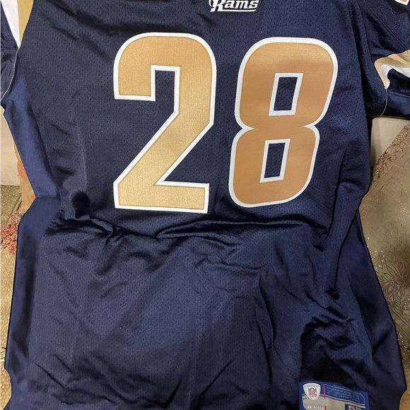 Rams “Marshall Faulk” signed on-field jersey authenticated by Prova. - Picture 3 of 5
